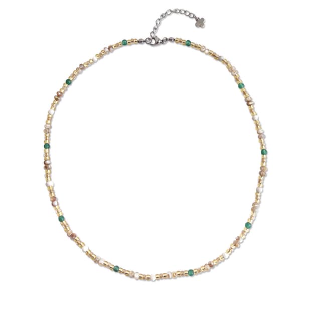 멀티 비즈 목걸이 ( Y ver )