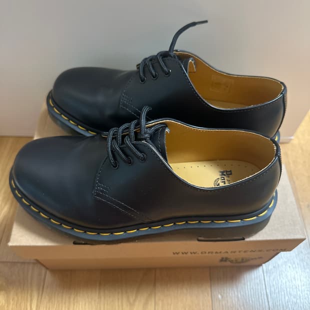 닥터마틴 1416 3홀 블랙 스무스