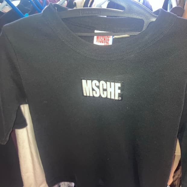 Mschf 미스치프 7부 크롭티