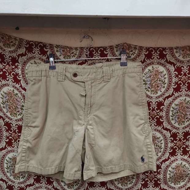 폴로 랄프로렌 베이지 코튼 반바지

