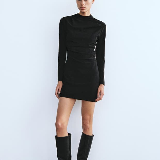 자라 zara 블랙 미니 드레스 원피스 