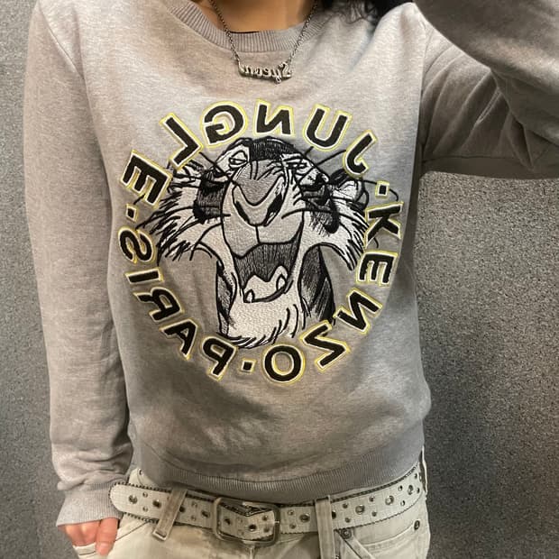 Kenzo embroidered sweatshirt