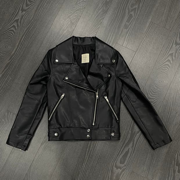 블랙 레더 퍼펙토 라이더자켓 가죽자켓