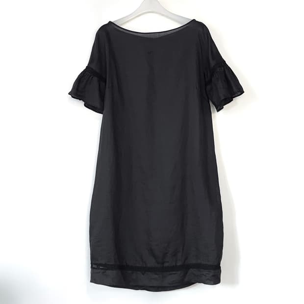 막스마라 아일렛 포인트 린넨 원피스