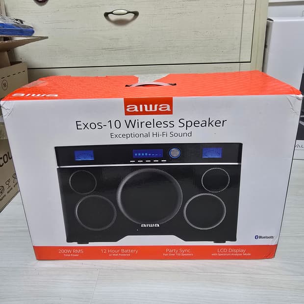 아이와 exos-10 블루투스 스피커 팝니다