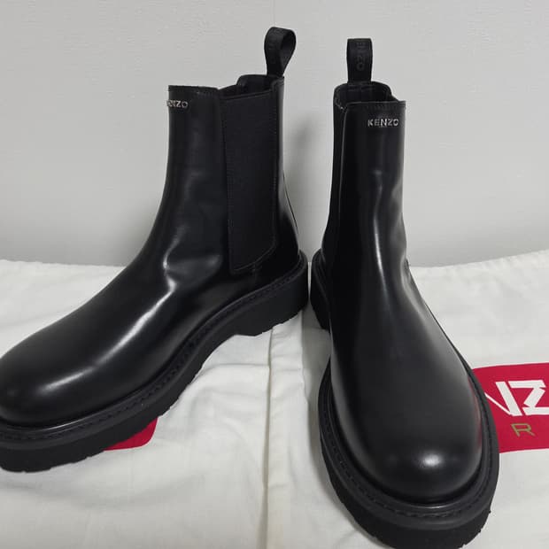 겐조 첼시 부츠 ukio 41 사이즈 블랙 새제품 kenzo
