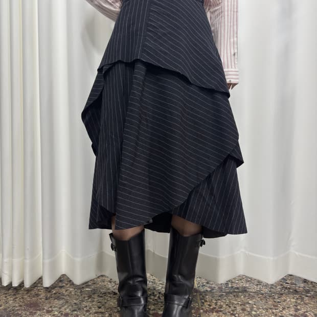 atsuro tayama design layered skirt