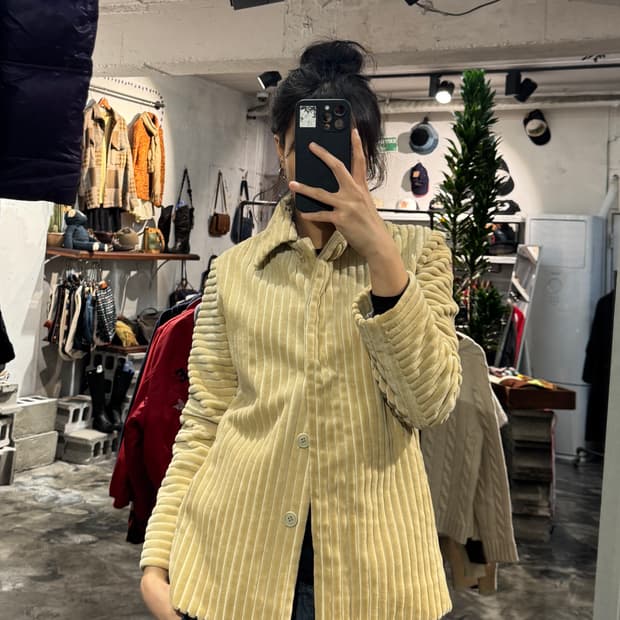 COMME ÇA beige jacket