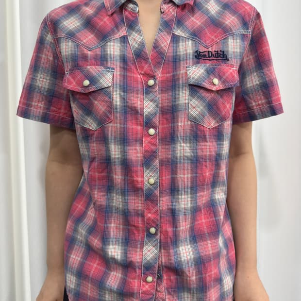 Vondutch check shirt