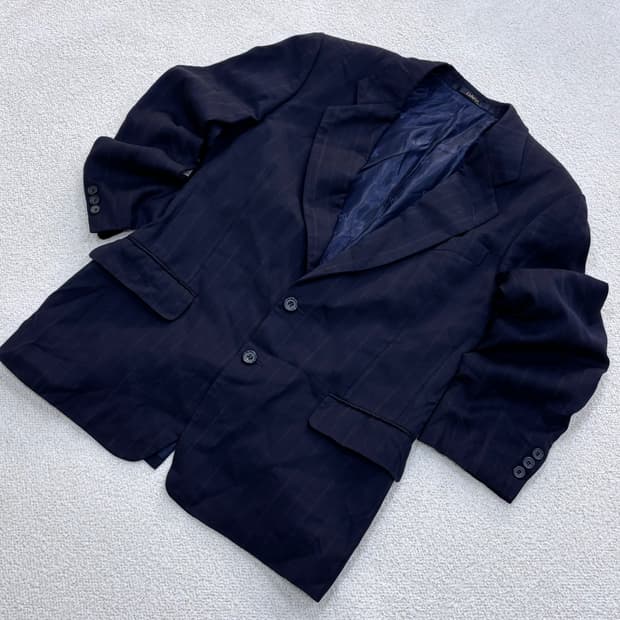 실측확인 닥스 남성 스트라이프 자켓 0324E