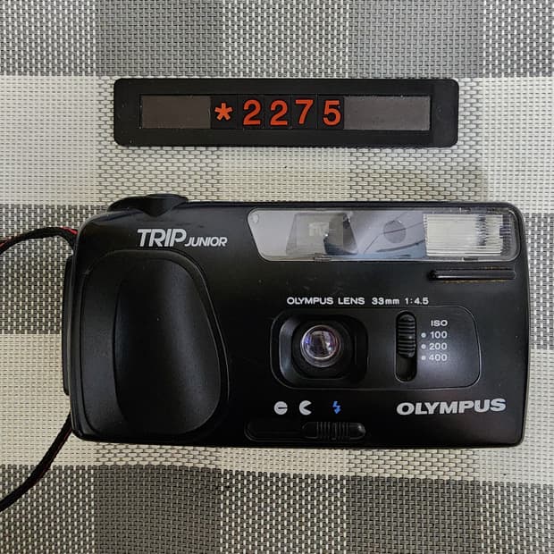 올림푸스 트랩 주니어 필름카메라