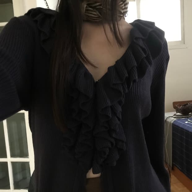 vintage purple fill cardigan 