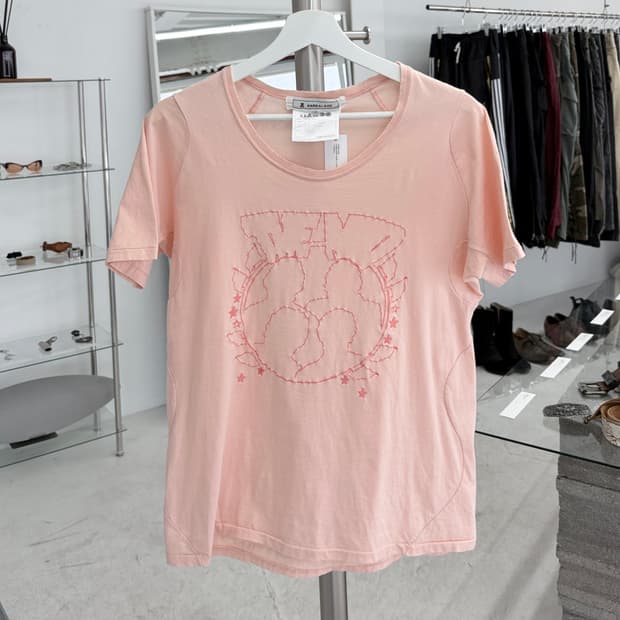 언리얼에이지 자수 패널 티셔츠