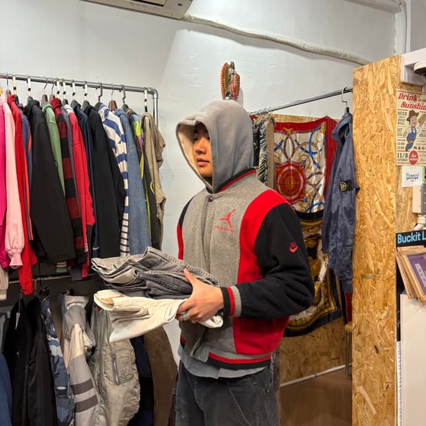 90s 나이키 조던 OG 울 바시티 자켓