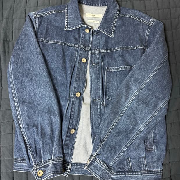 이얼즈어고 오카야마 데님 트러커자켓 1사이즈