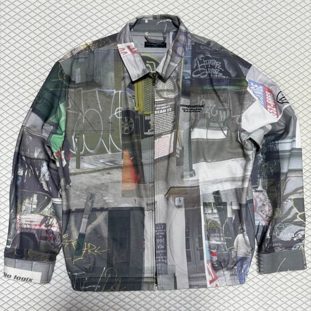 Niceghostclub 프린팅 자켓 large 팝니다