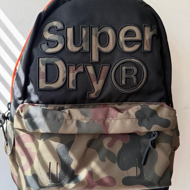 Superdry DOUBLE CAMO MONTANA RUCKSACK