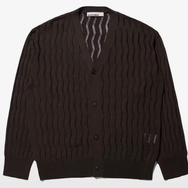 비슬로우 메쉬 가디건 새상품