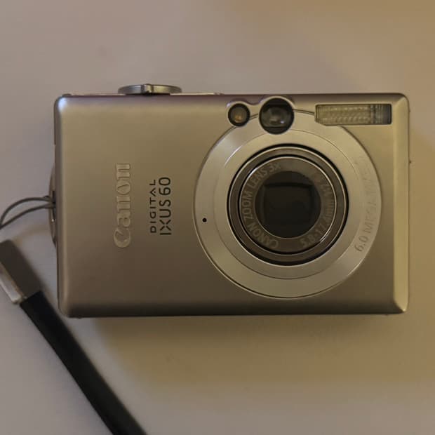 캐논 익서스60 (ixus60/ixy70) 실버 디카