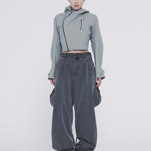 혜인서 크롭 쉘자켓 1사이즈