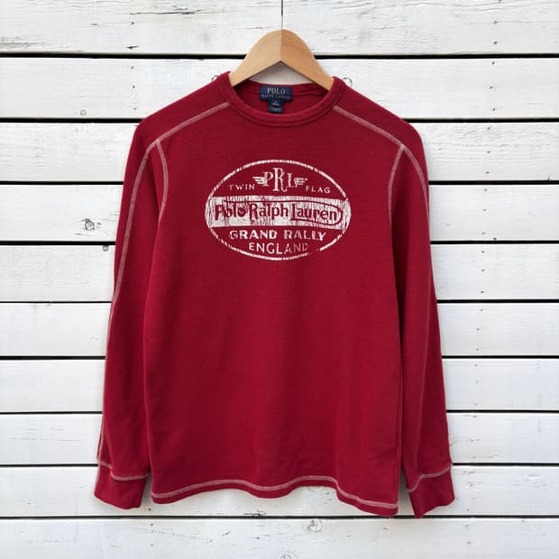 Polo 폴로 와플티 롱슬리브