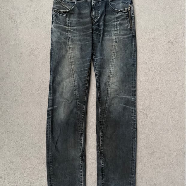 Schlussel denim pants