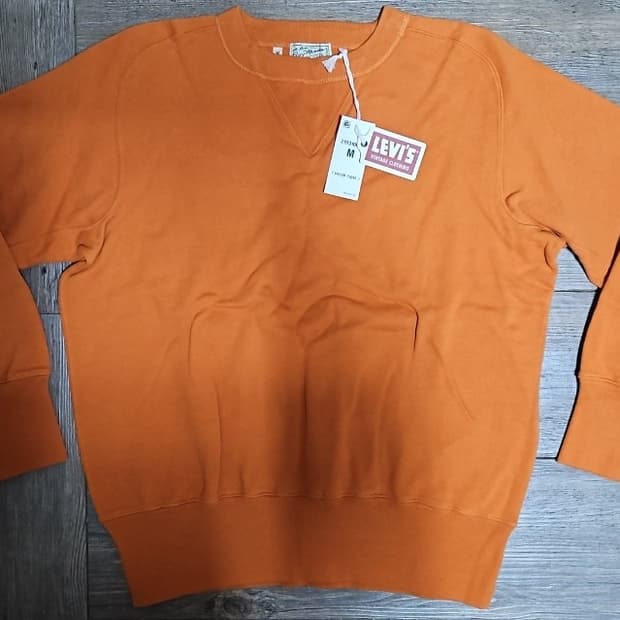 리바이스 LVC 1940's 베이 메도우 러셋 오렌지 M