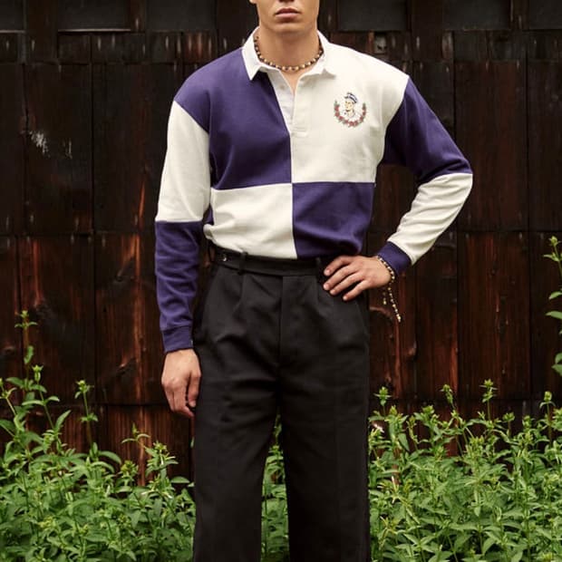 BODE 그랜드파더 폴로 스웻셔츠