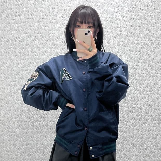 MLB 올드스쿨 레트로 90's 애리조나 바시티 자켓 95 C11075