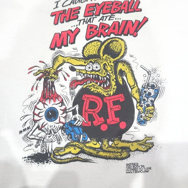 All Sport 1996 ratfink 빈티지티셔츠