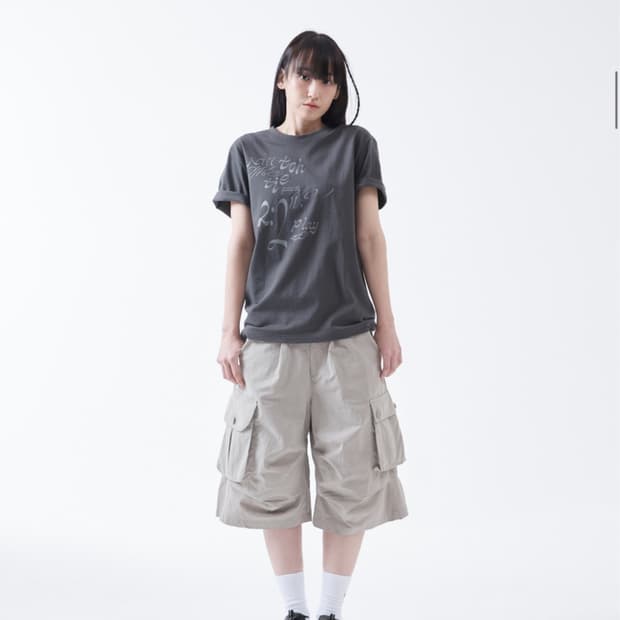 TCM 더콜디스트모먼트 easy cargo half pants