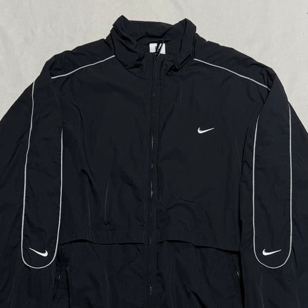 XXL 니이키 NSW 솔로 스우시 우븐 블랙 트랙 자켓 