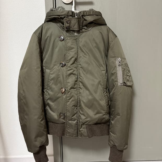 United Arrows White Label 다운 점퍼