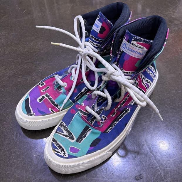 컨버스 x 피어오브갓 에센셜 스키드그립 하이 스니커즈 280