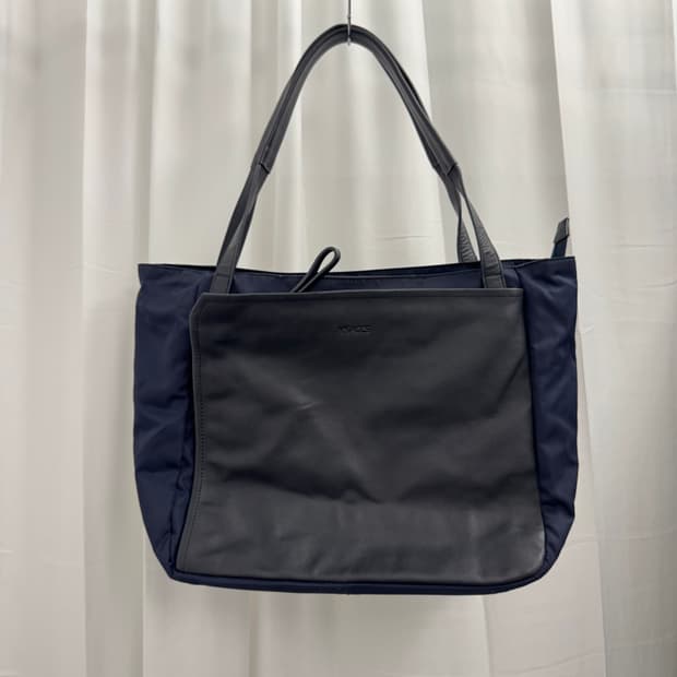 요지 야마모토 YSACCS 나일론 레더 포켓 숄더백