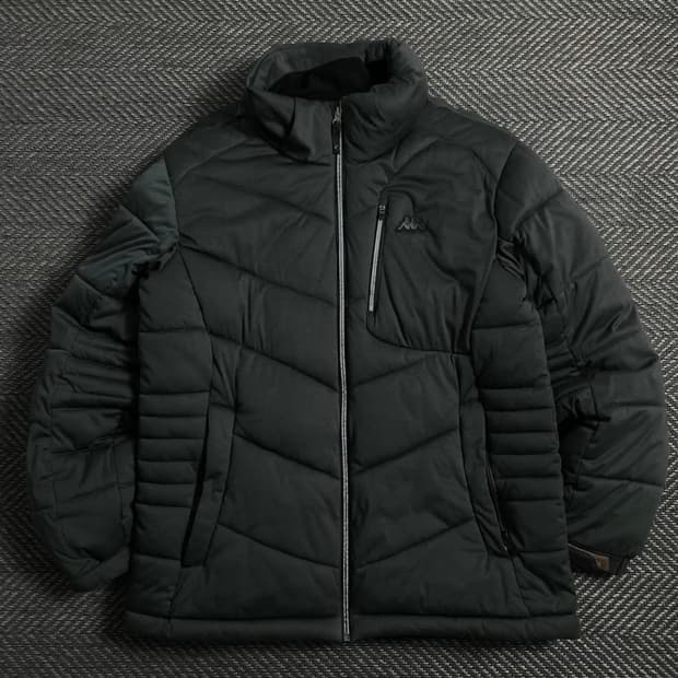 카파 사이드 패치 로고 다운 푸퍼 패딩 점퍼o 4982