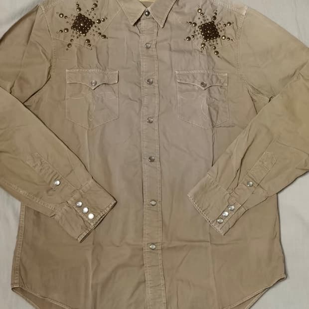 rrl 웨스턴 셔츠 L