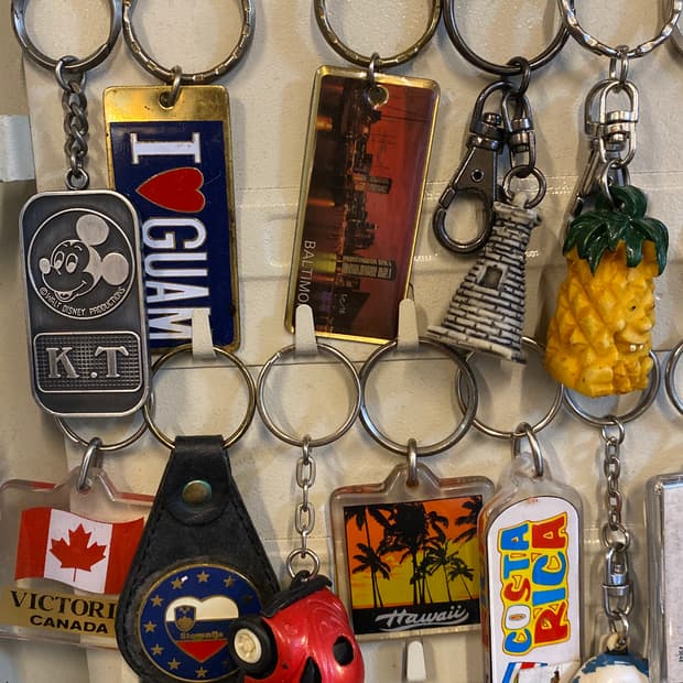 80-90s 빈티지 키링 키체인