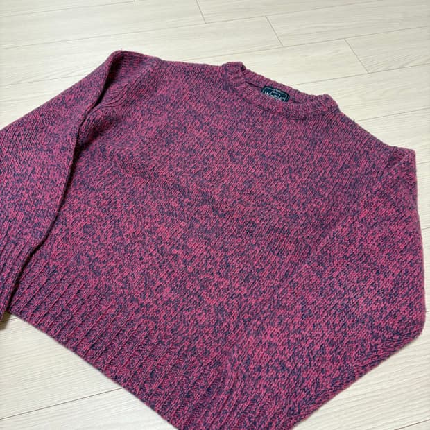 울리치 아리시쉬 니트 스웨터 퍼플 M(55-66)