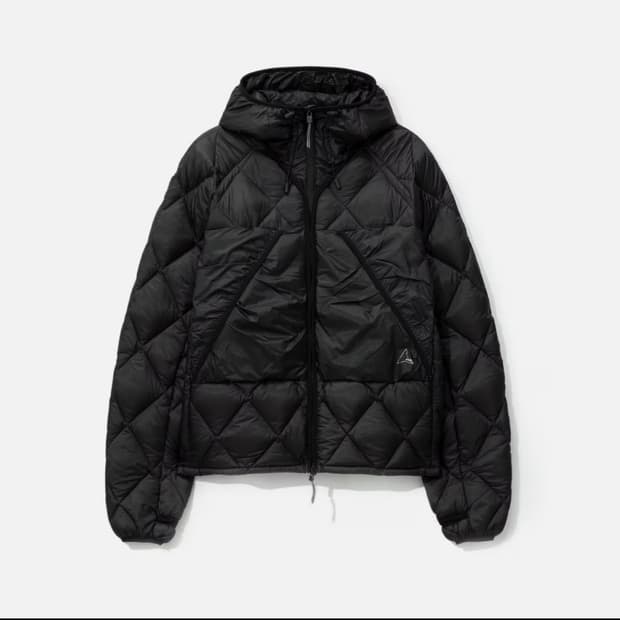 [L] 로아 roa 라이트 다운 패딩 후드 집업 자켓 경량패딩 롱패딩