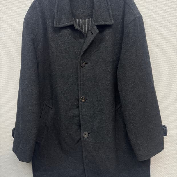 입생로랑 차콜색 울 코트 100(L~XL)