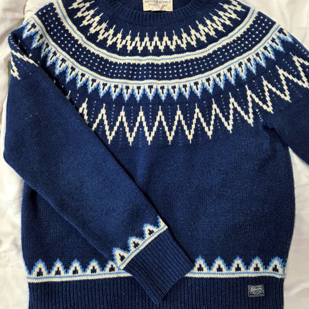 폴로 데님 앤 서플라이 랄프로렌 페어아일 니트
