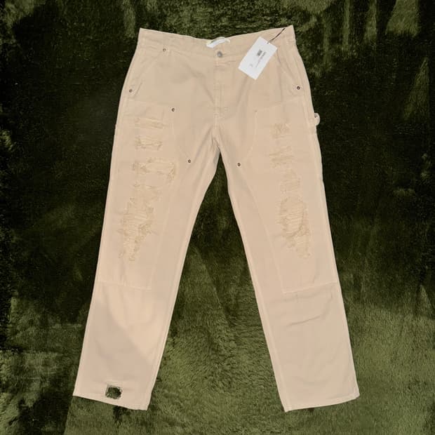 [XL] 1017 ALYX 9SM 알릭스 디스트로이드 더블니 카펜터 팬츠