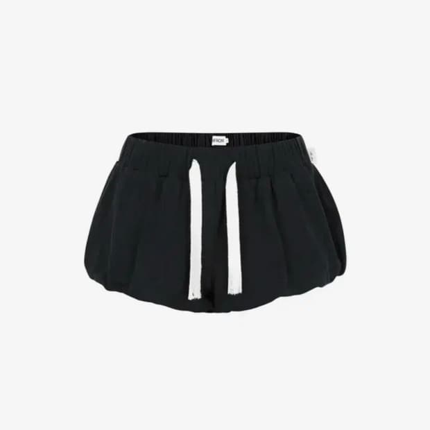 비엔프롬/ BLOOMERS MICRO SHORTS [BLACK]