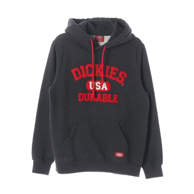 디키즈 USA DURABLE 부클 빅로고 기모 후드티  SM