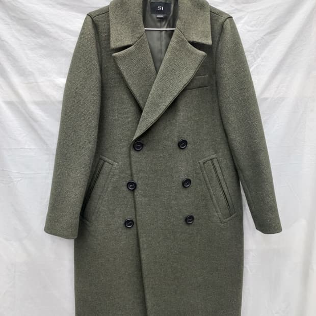 Si 더블 브레스티드 코트 (여 95)