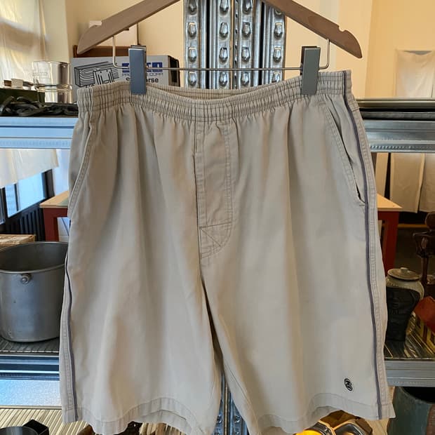 90s 올드 스투시 Stussy 사이드 라인 S 로고 반바지 쇼츠