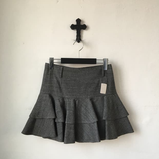 Layer mini skirt