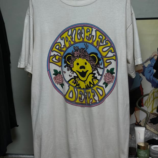 90s Grateful Dead 빈티지 그레이트풀 데드 베어 티셔츠