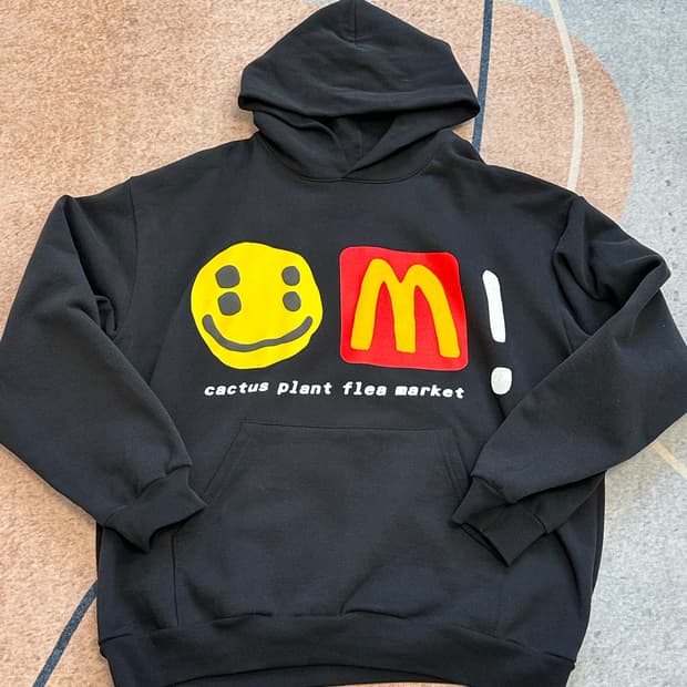 [XXL] CPFM x 맥도날드 후드 블랙 